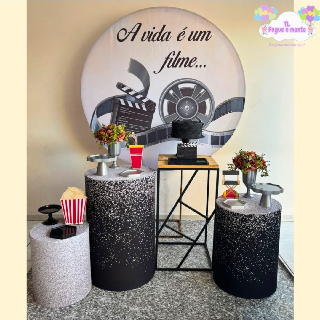 C-Kit Ouro Cinema - Tl pegue e monte 