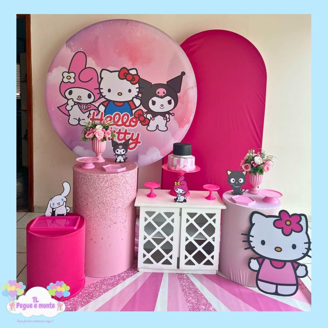 B-Kit Diamante Hello Kitty  - Tl pegue e monte 