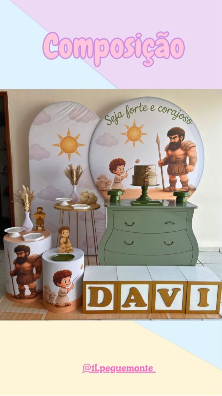 A- Composição Davi E Golias - Tl pegue e monte 
