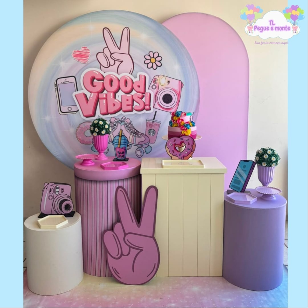 B-Kit Diamante Good Vibes - Tl pegue e monte 