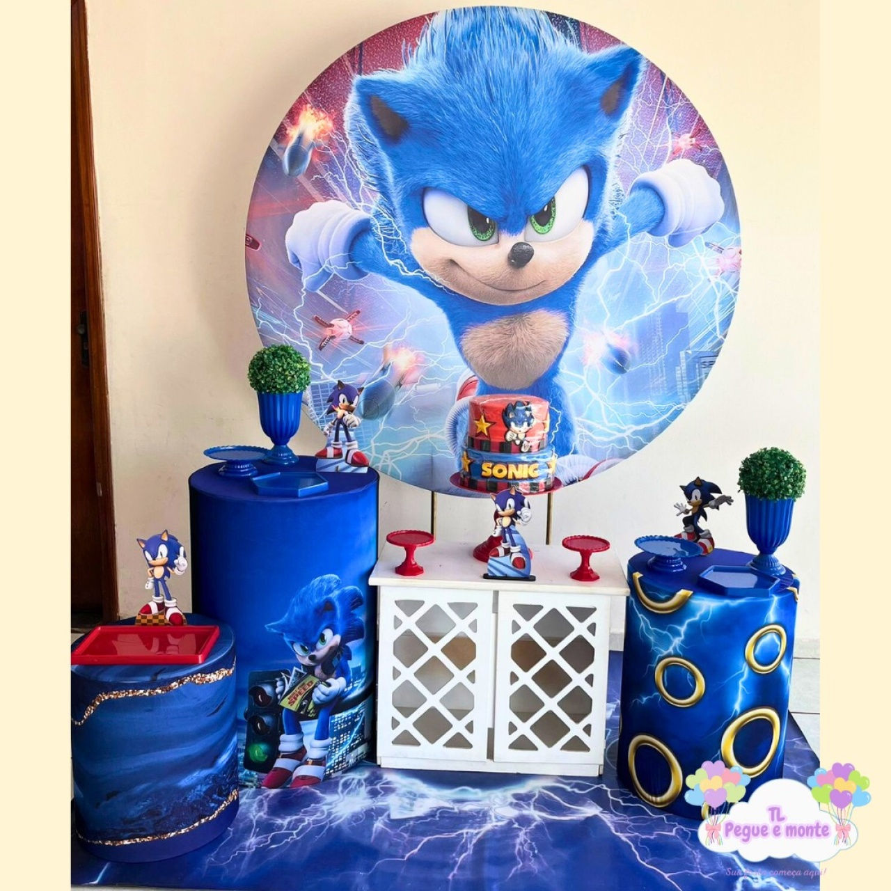 C-Kit Ouro Sonic - Tl pegue e monte 