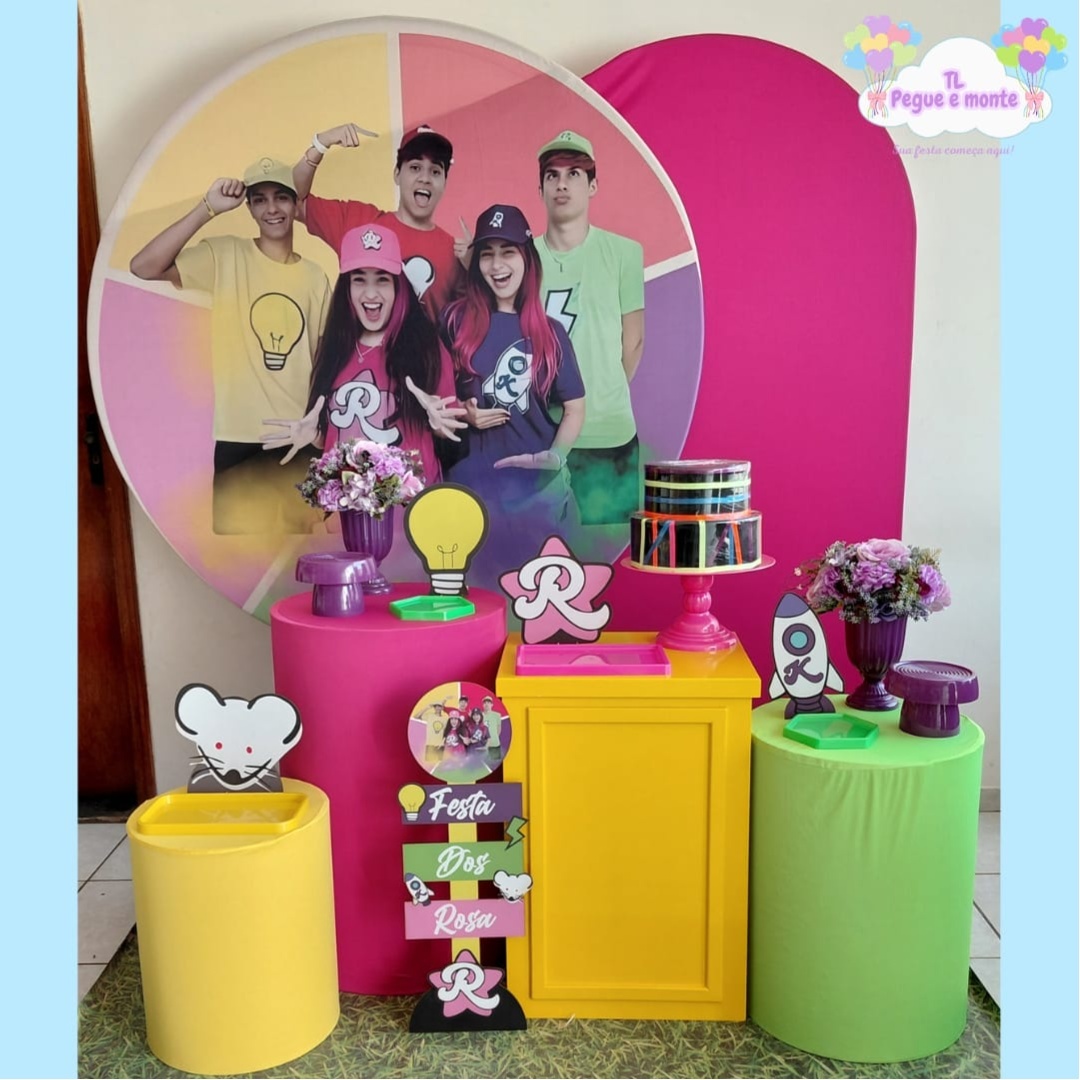 B-Kit Diamante dos Rosas - Tl pegue e monte 