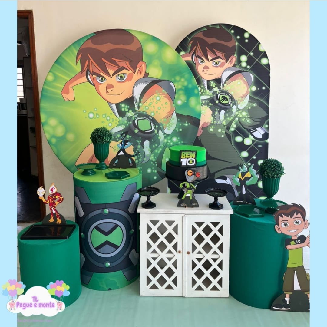 B-Kit Diamante Ben 10 - Tl pegue e monte 
