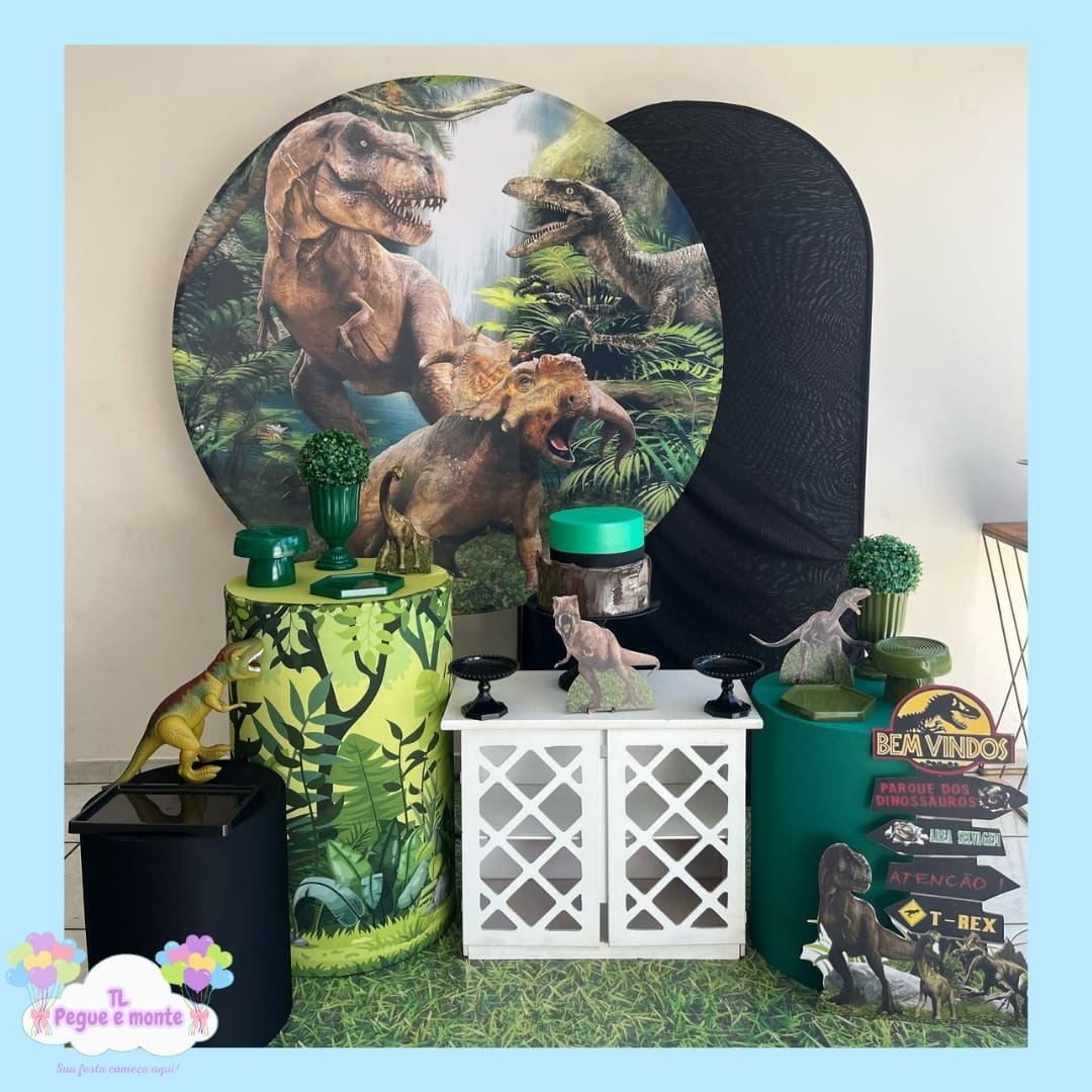 B-Kit Diamante Dinossauro Samambaia  - Tl pegue e monte 