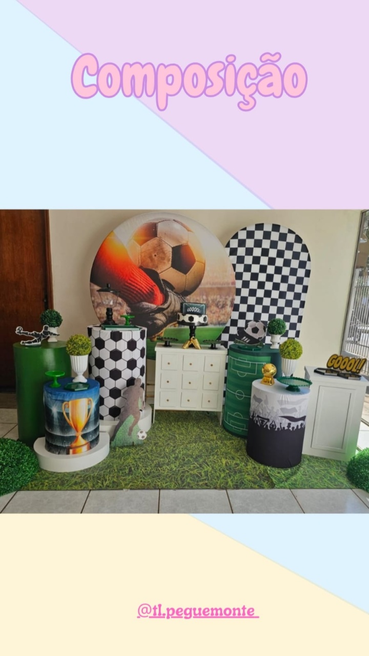 A- Composição Futebol - Tl pegue e monte 