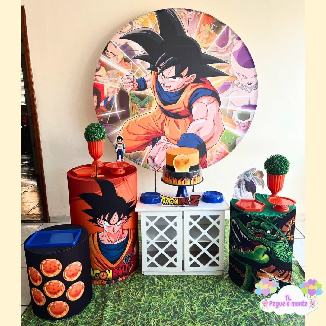 C-Kit Ouro Dragon Ball Z  - Tl pegue e monte 