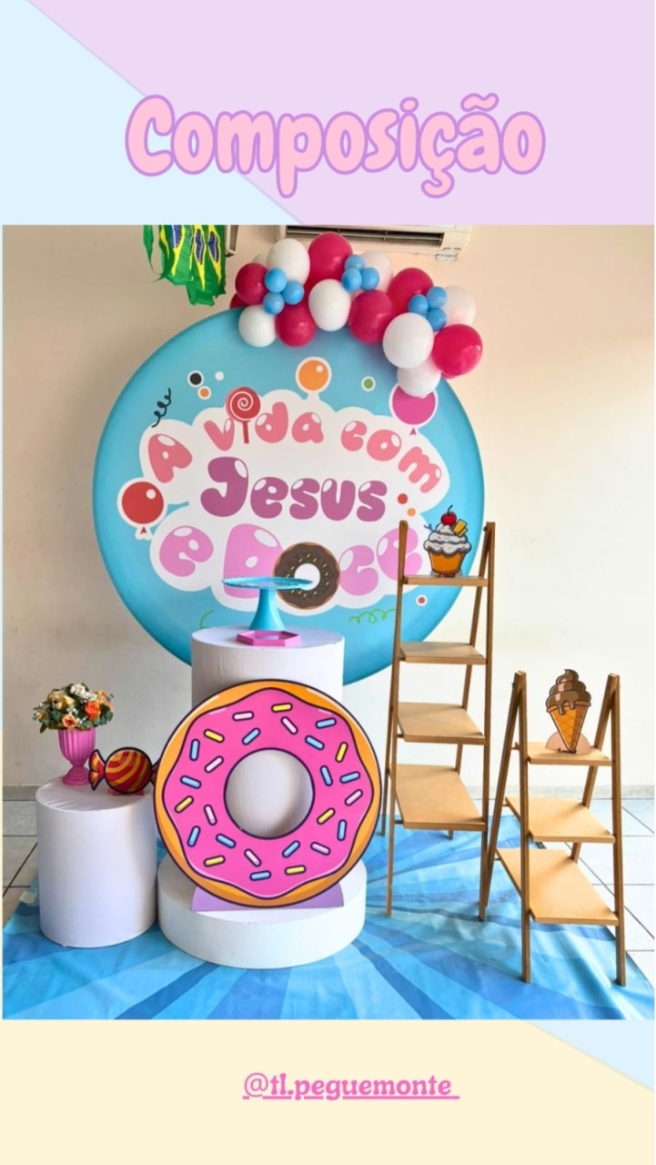 A- Composição Jesus Doce - Tl pegue e monte 