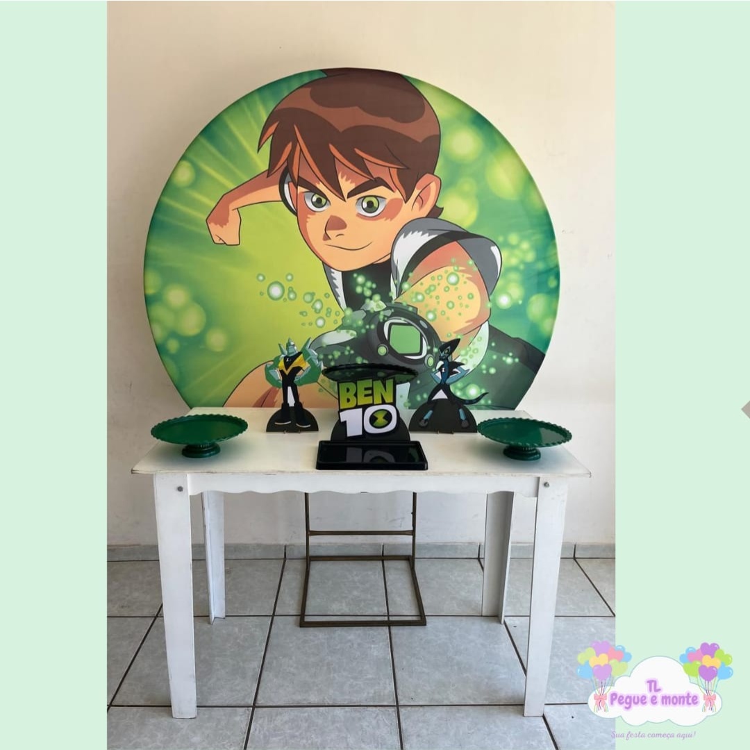 E-Kit Básico Ben 10 - Tl pegue e monte 