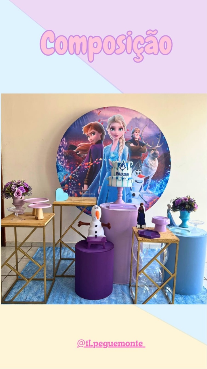 A- Composição Frozen  - Tl pegue e monte 
