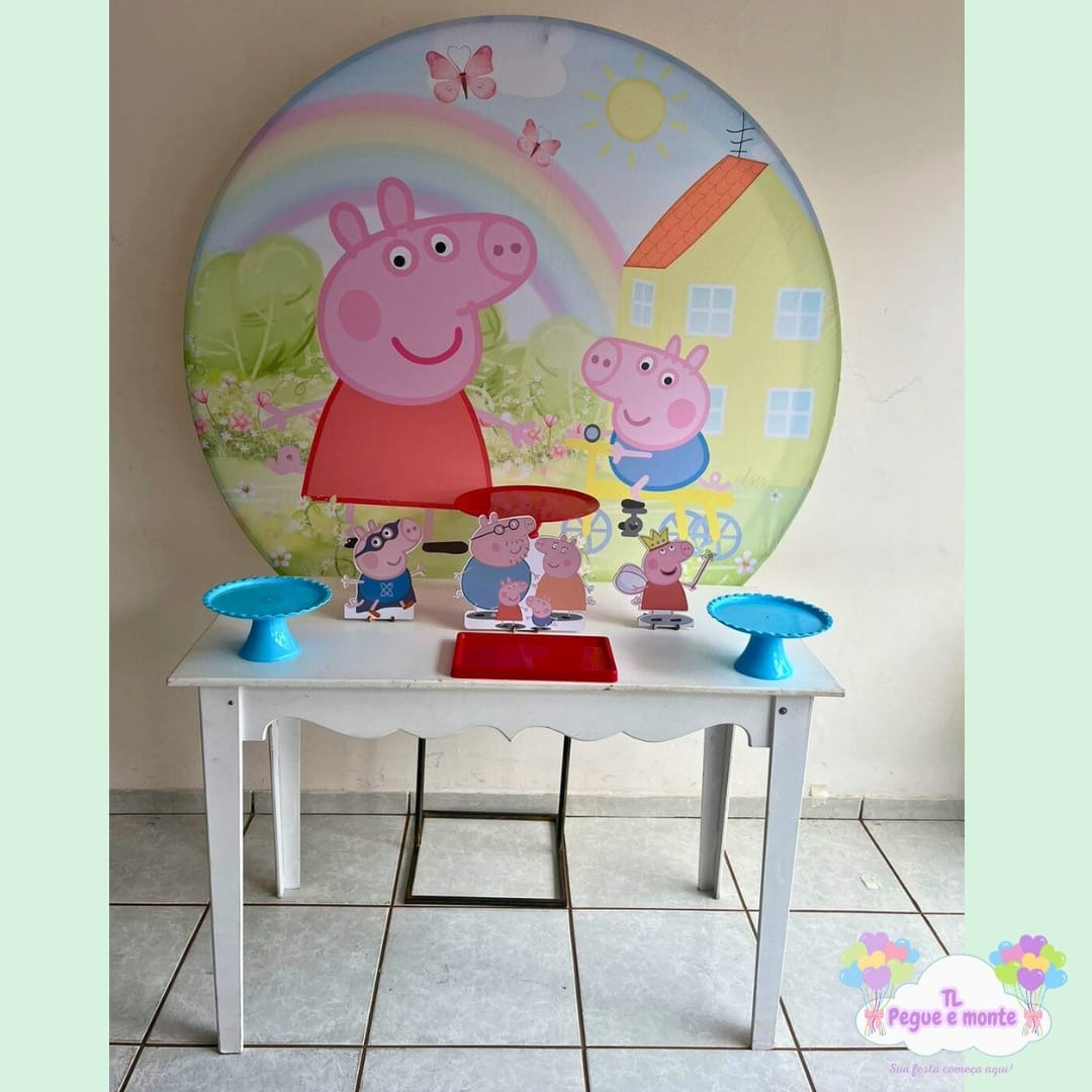 E-Kit Basico Peppa Pig - Tl pegue e monte 