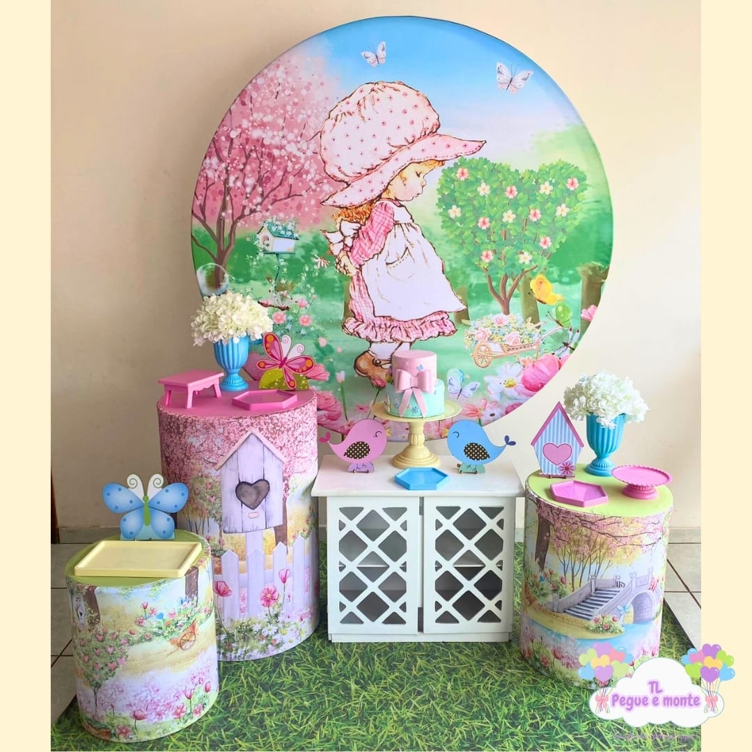 C-Kit Ouro Jardim Boneca - Tl pegue e monte 
