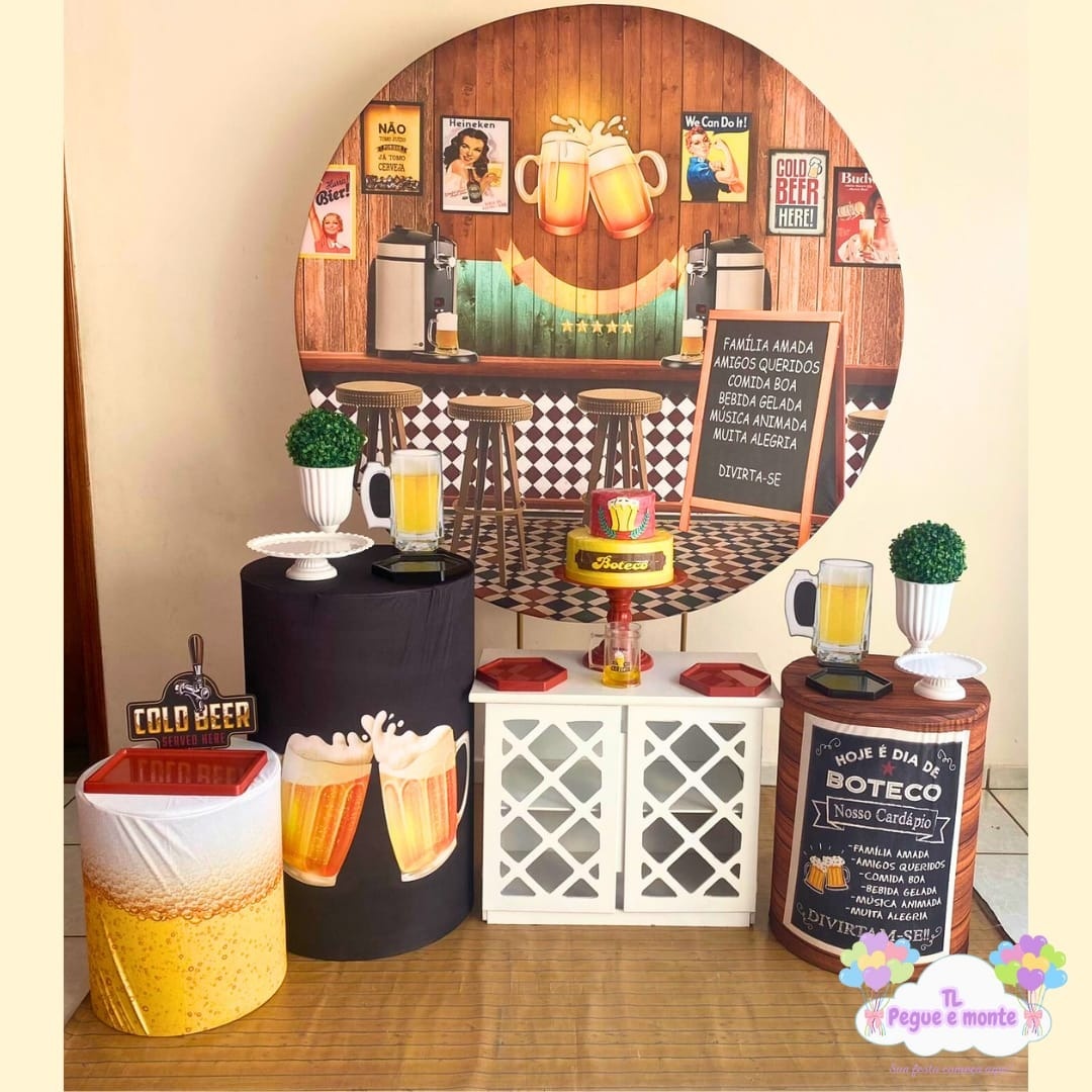C-Kit Ouro Boteco  - Tl pegue e monte 
