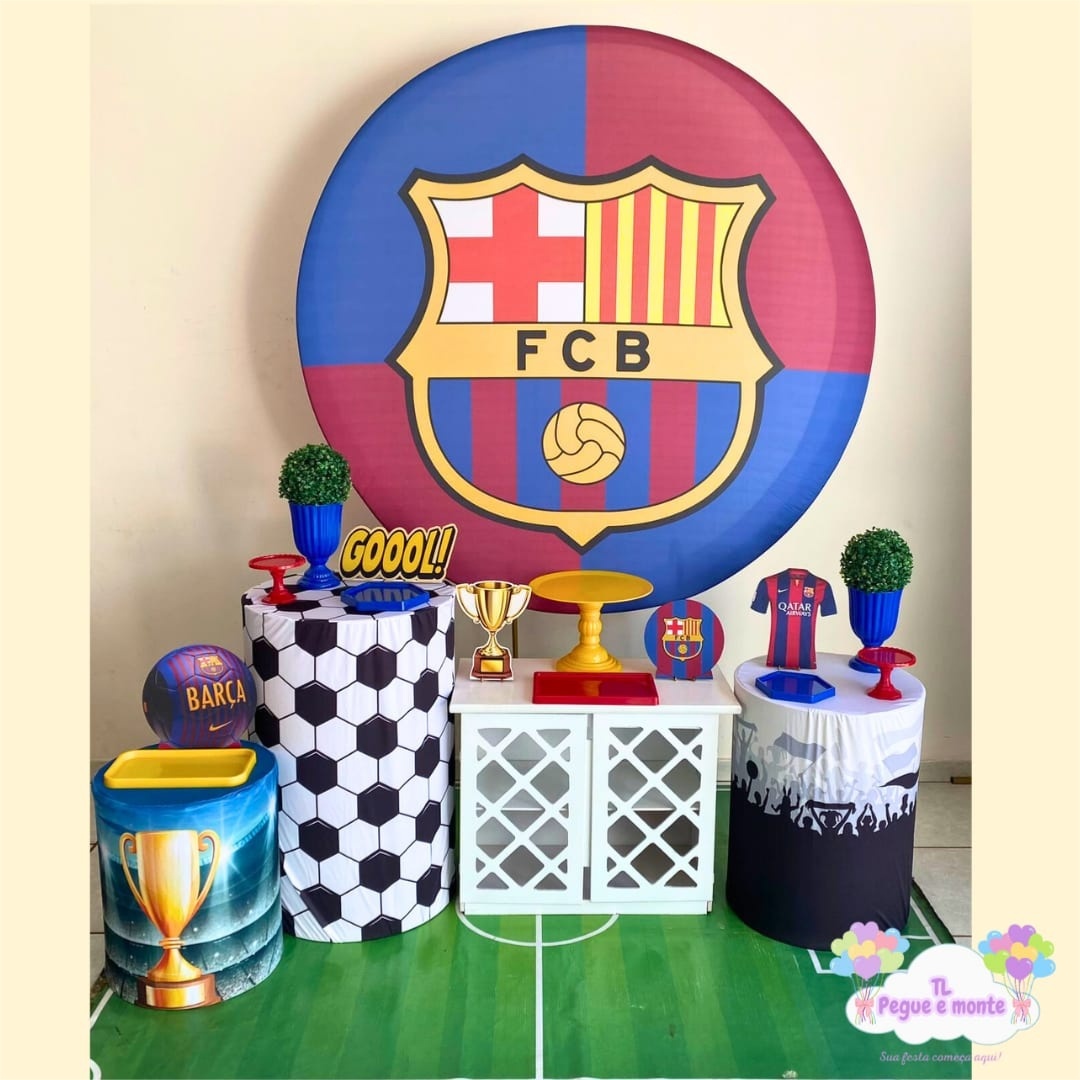 C-Kit Ouro Barcelona - Tl pegue e monte 