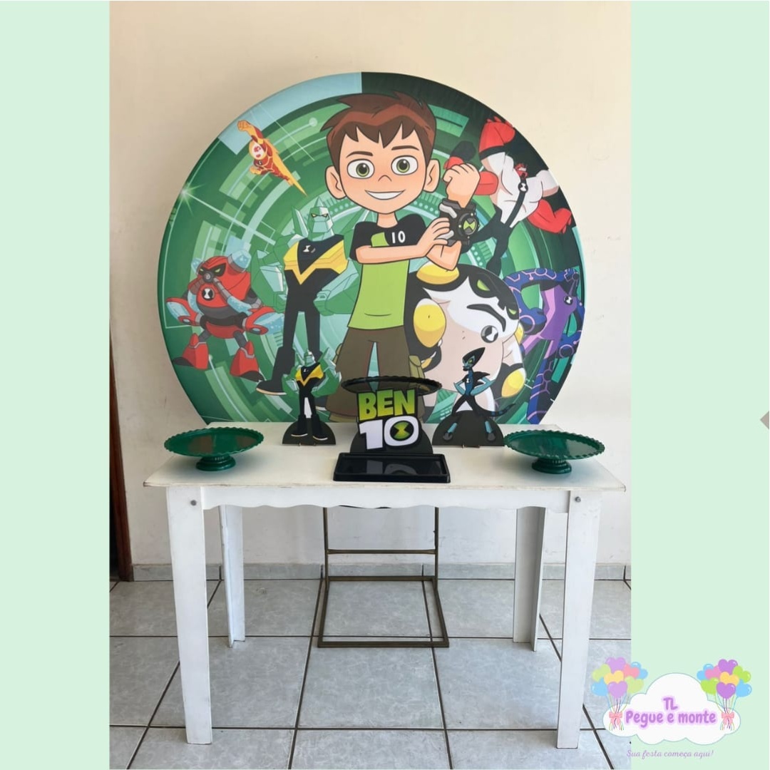 E-Kit Básico Ben 10 Aliens - Tl pegue e monte 