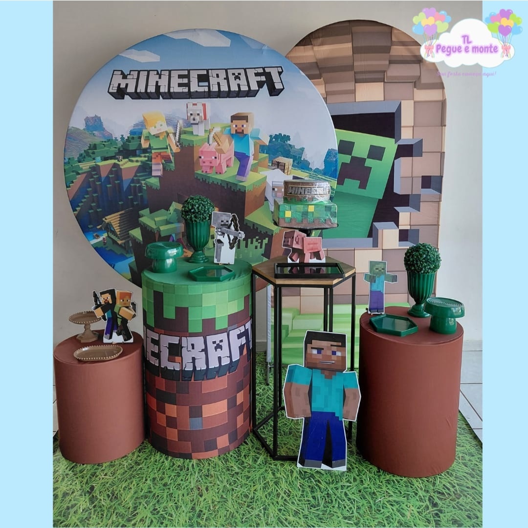 B-Kit Diamante Minecraft 1 - Tl pegue e monte 