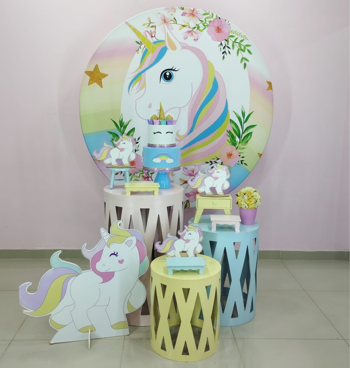 Kit Unicornio Numero 3 - pampegueemonte