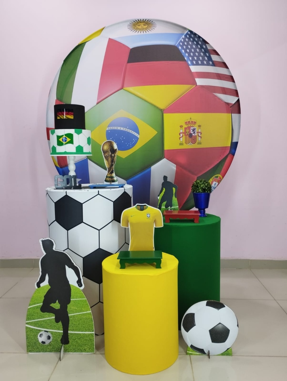 Kit Futebol Copa Numero 2 - pampegueemonte