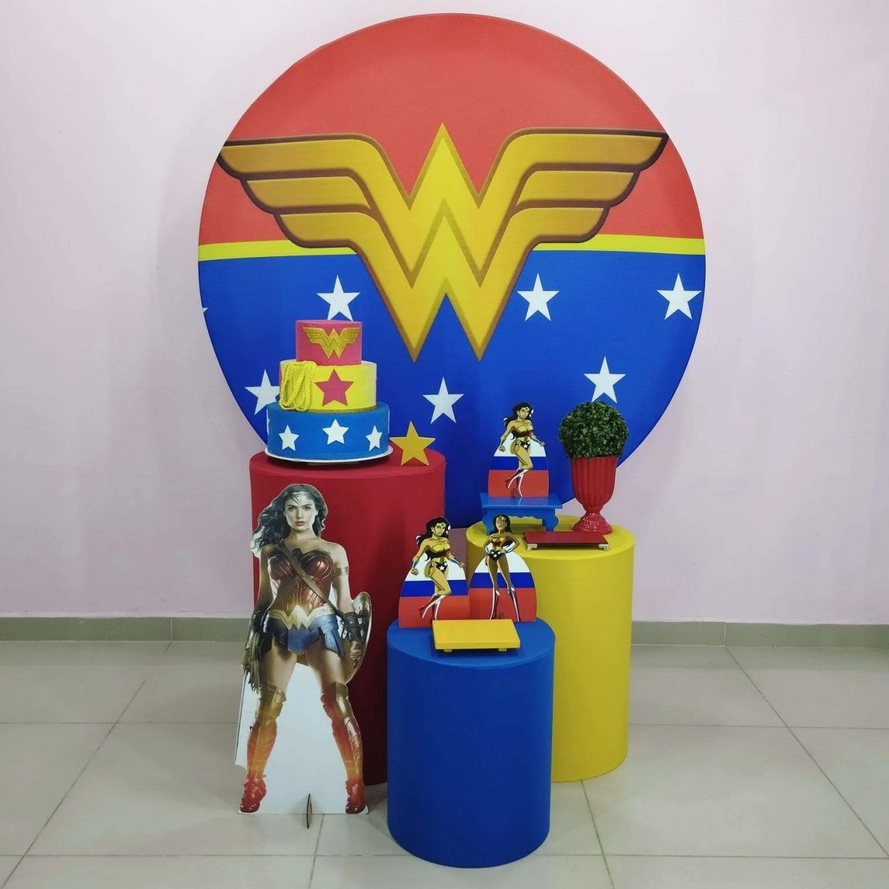 Kit Mulher Maravilha Numero 9 - pampegueemonte