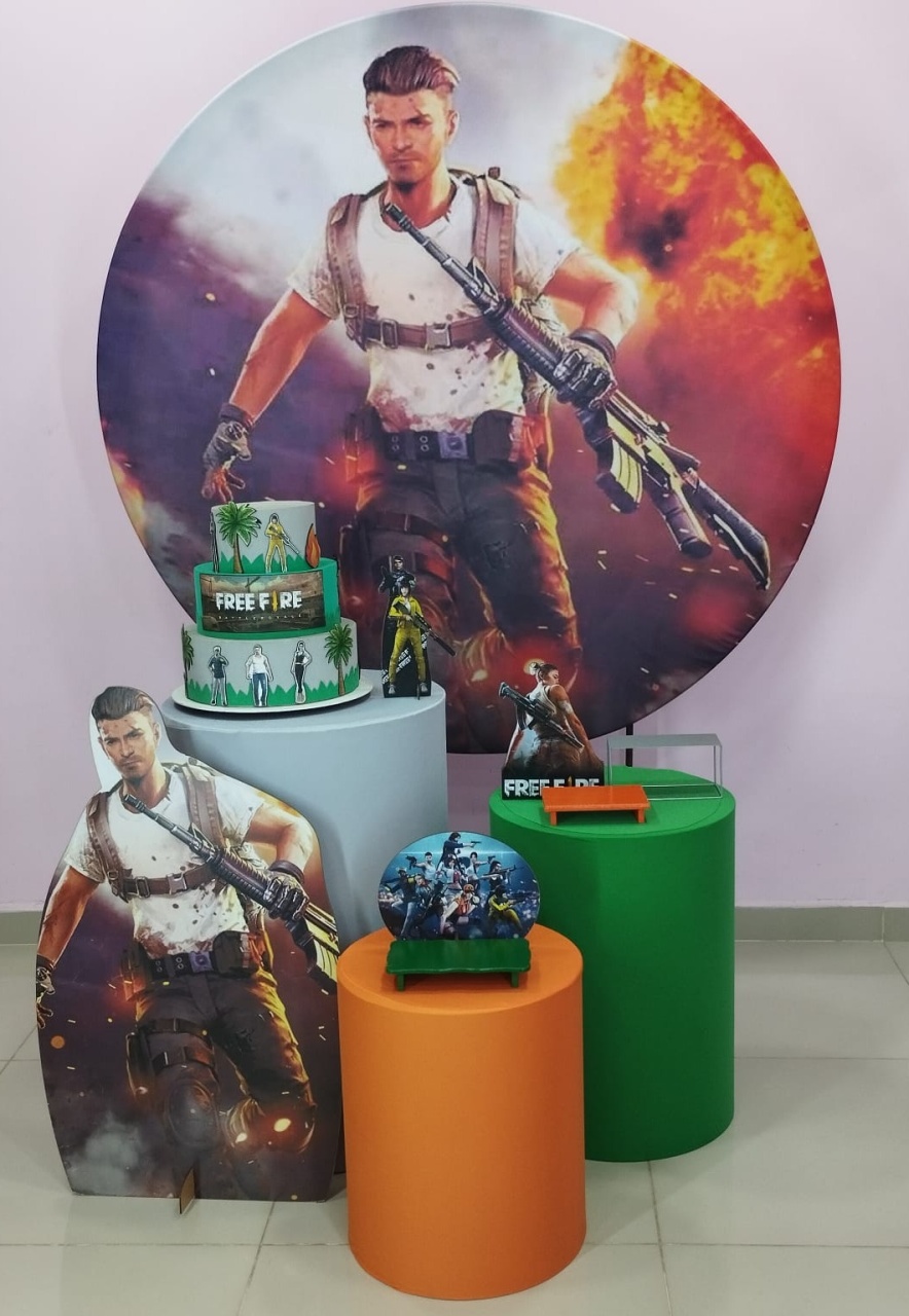 Kit Free Fire Numero 2 - pampegueemonte