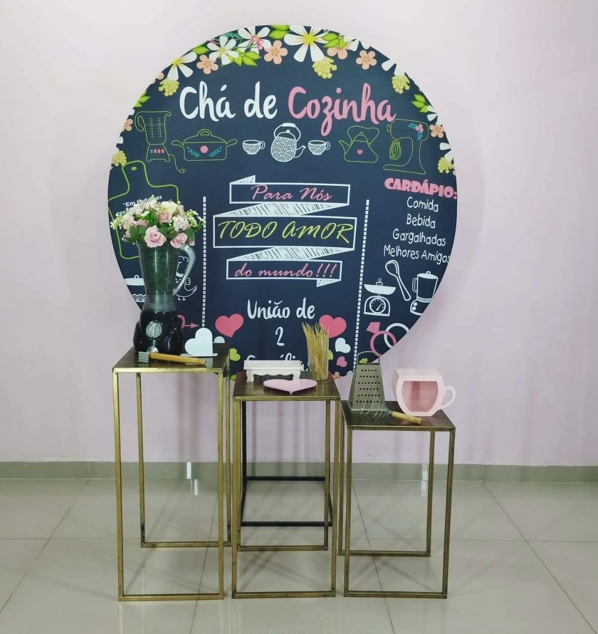 Kit Chá de Cozinha Numero 5 - pampegueemonte