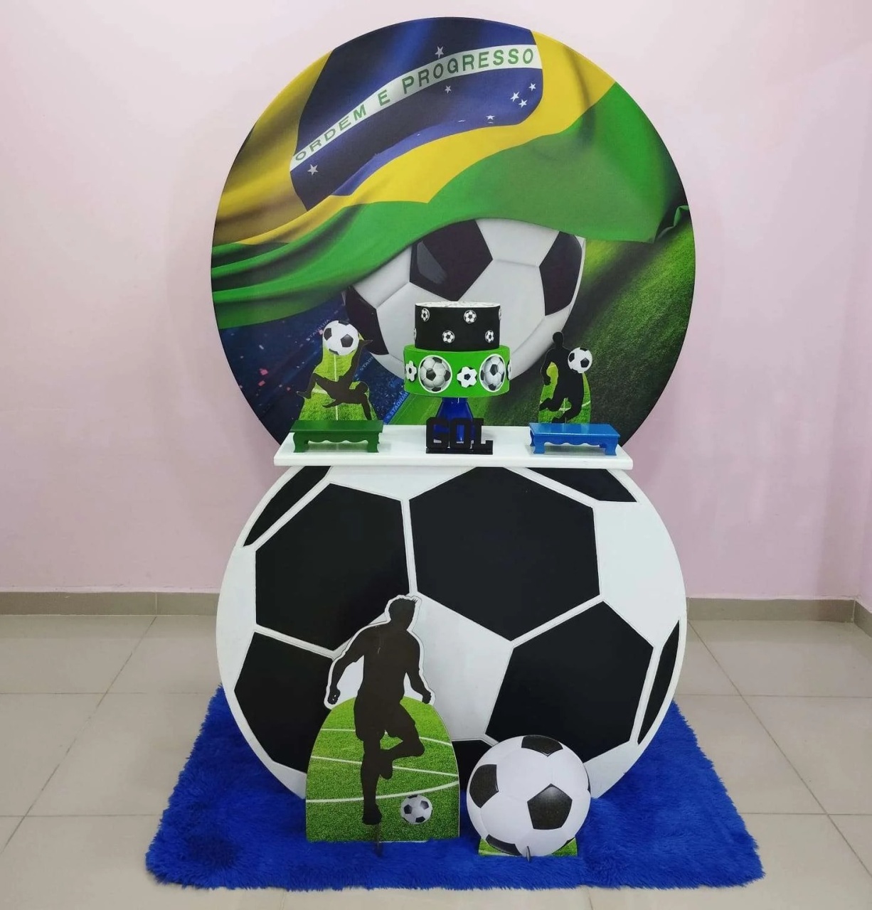Kit Futebol Brasil Numero 2 - pampegueemonte