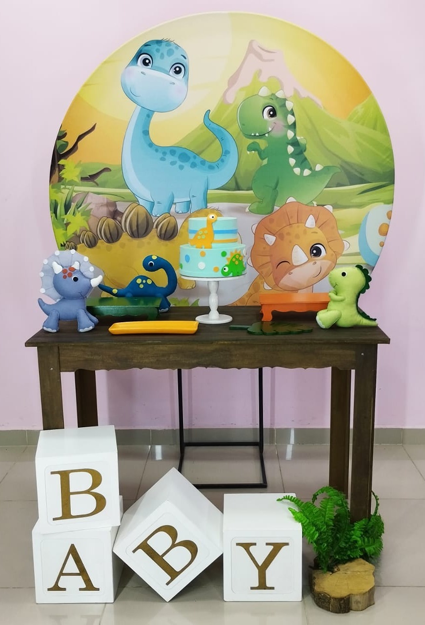 Kit Dinossauro Baby Numero 13 - pampegueemonte
