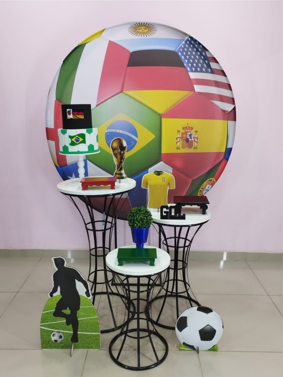 Kit Futebol Copa Numero 10 - pampegueemonte