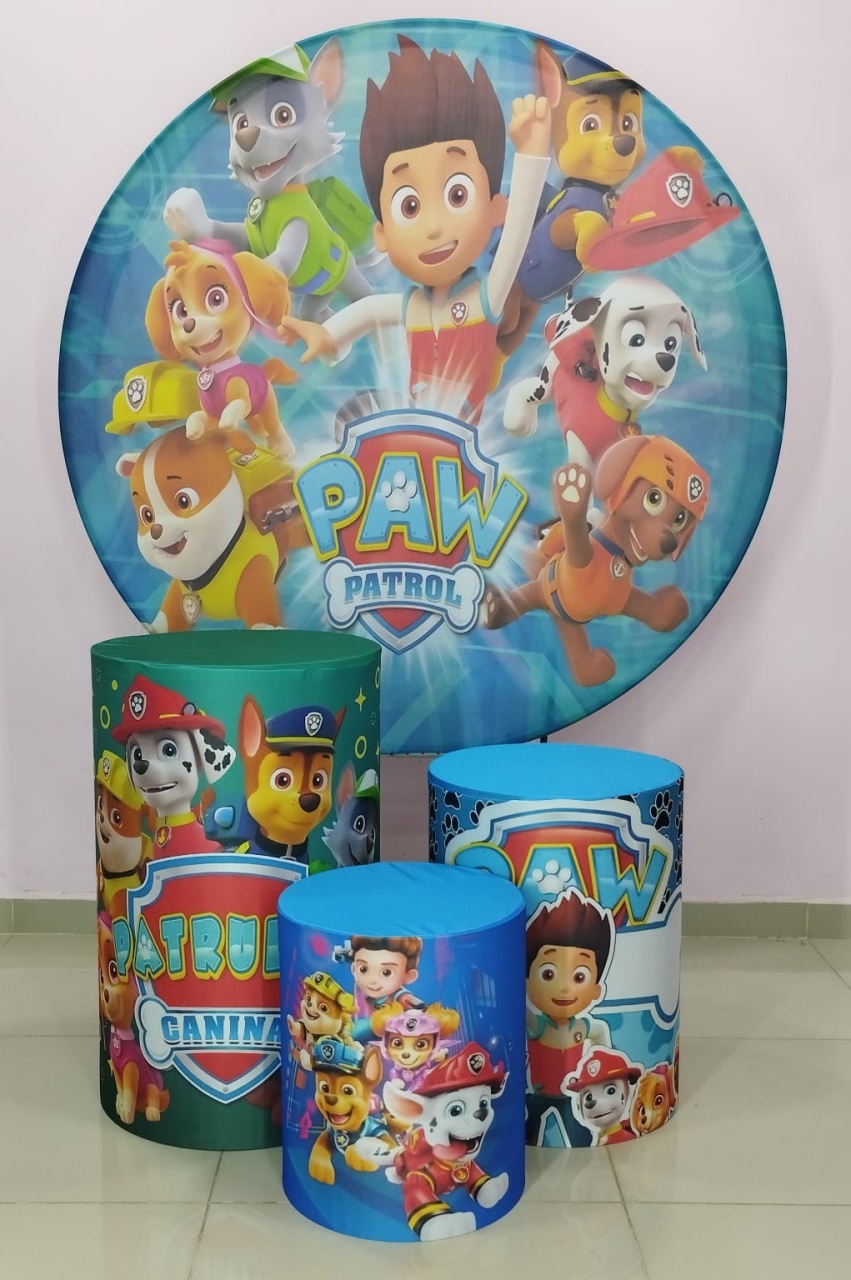 Kit Patrulha Canina Numero 16 - pampegueemonte