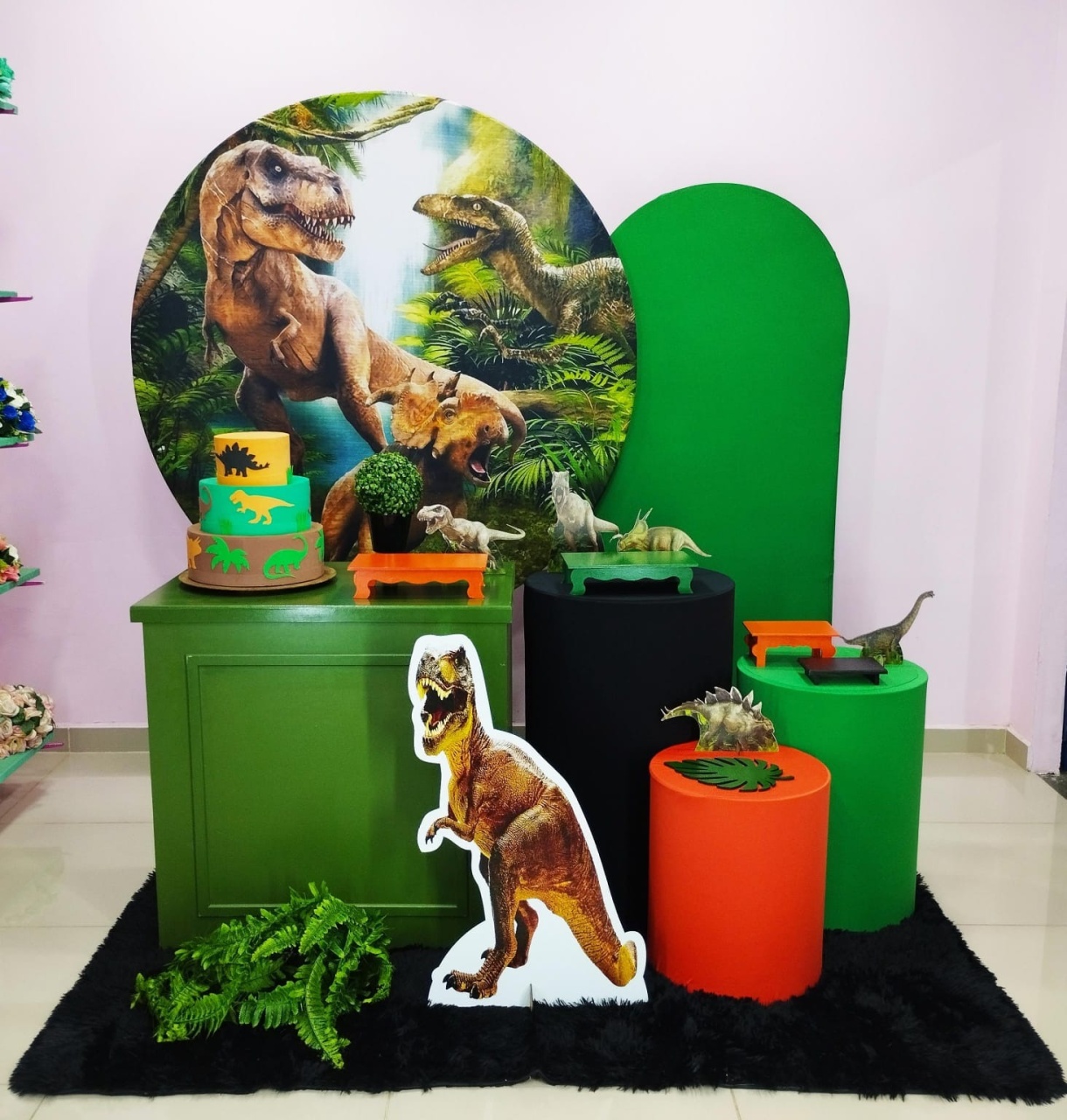 Kit Dinossauro Jurassic Park Numero 16 - pampegueemonte