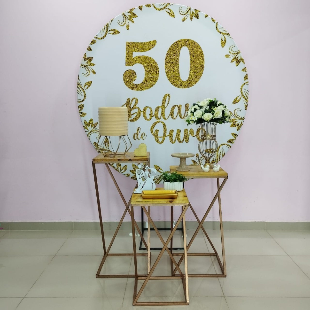 Kit Bodas de Ouro Numero 2 - pampegueemonte