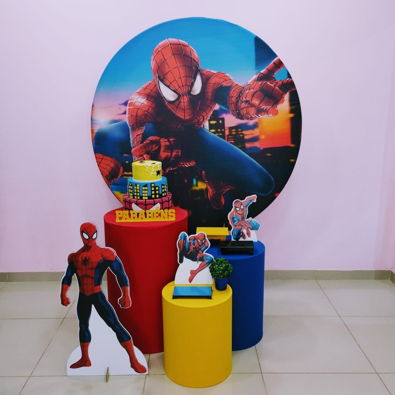 Kit Homem Aranha Numero 15 - pampegueemonte