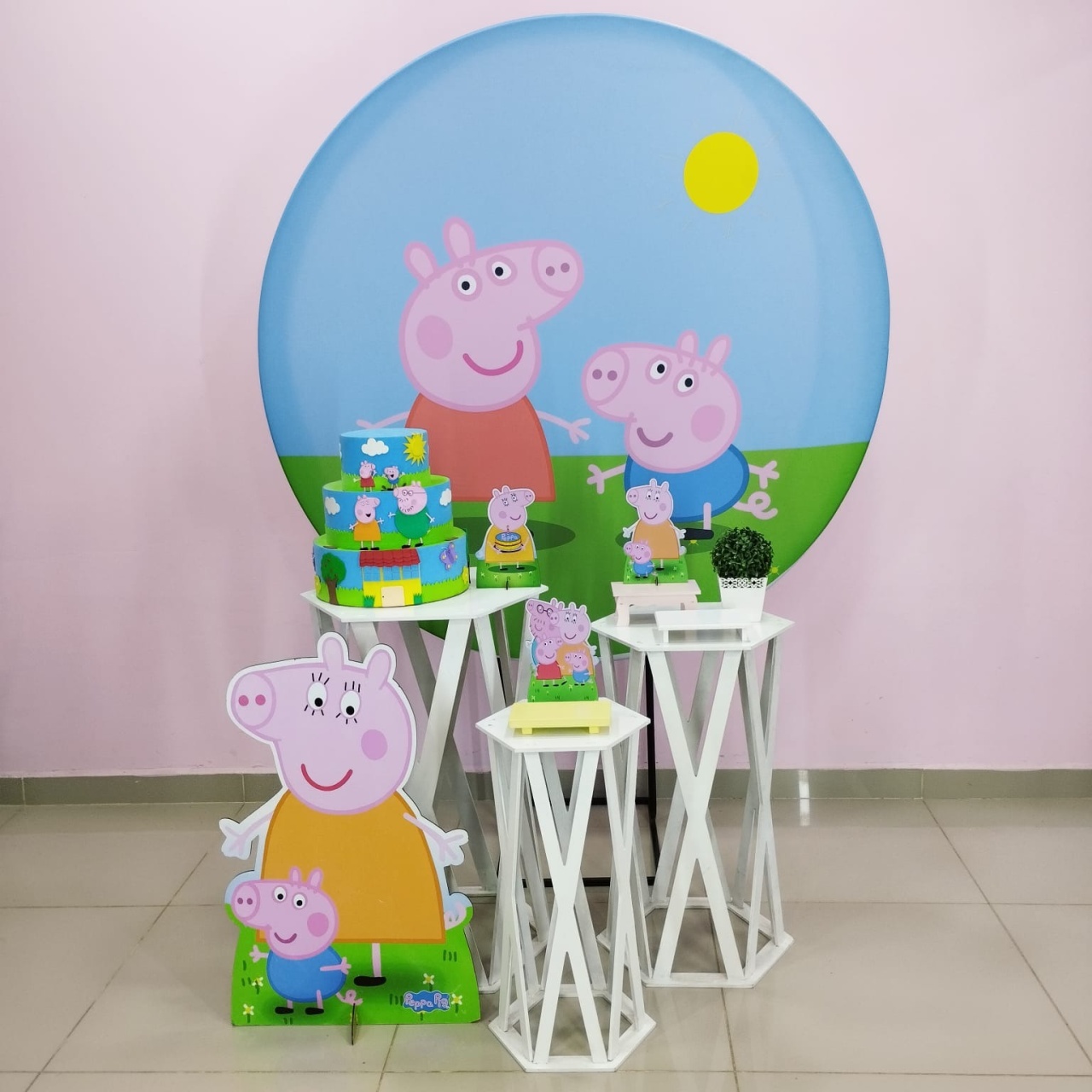 Kit Peppa Pig Numero 4 - pampegueemonte