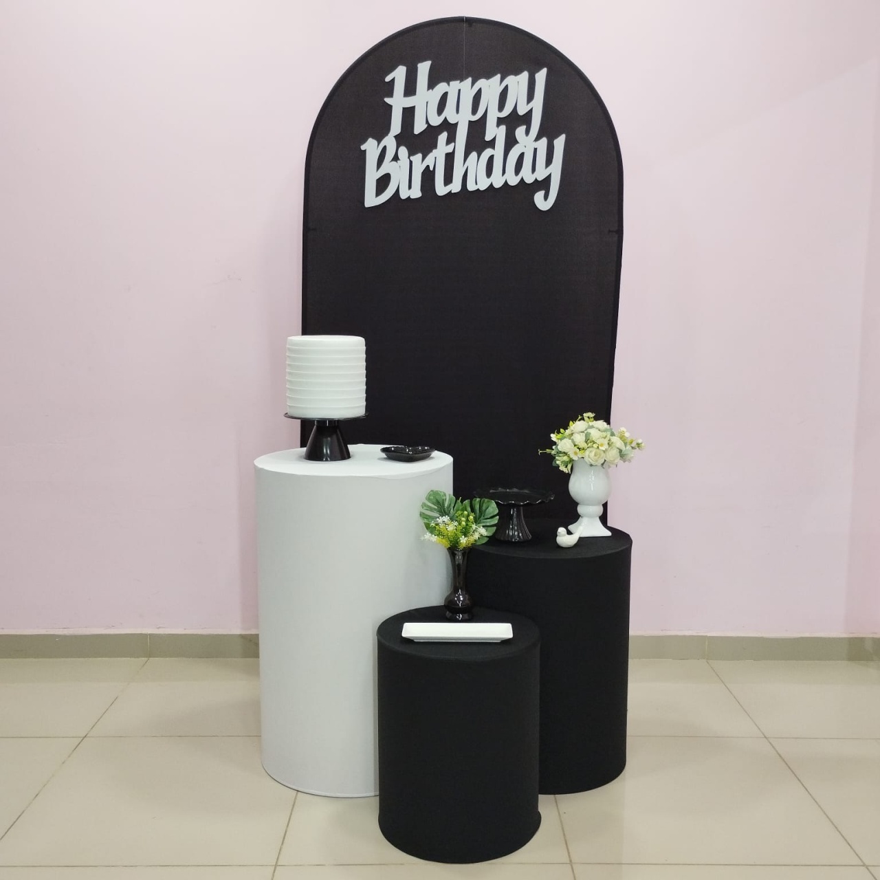 Kit Adulto Preto E Branco Numero 1 - pampegueemonte