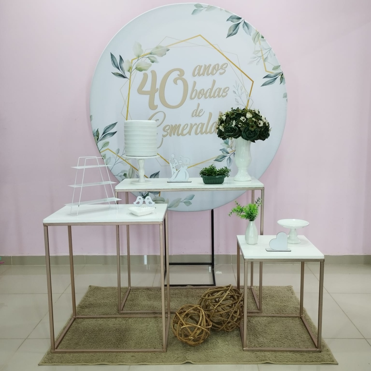 Kit Bodas de Esmeralda Numero 16 - pampegueemonte