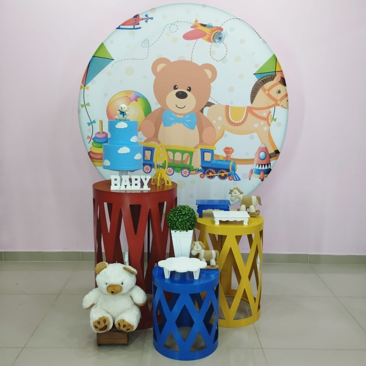 Kit Urso Brinquedo Numero 13 - pampegueemonte
