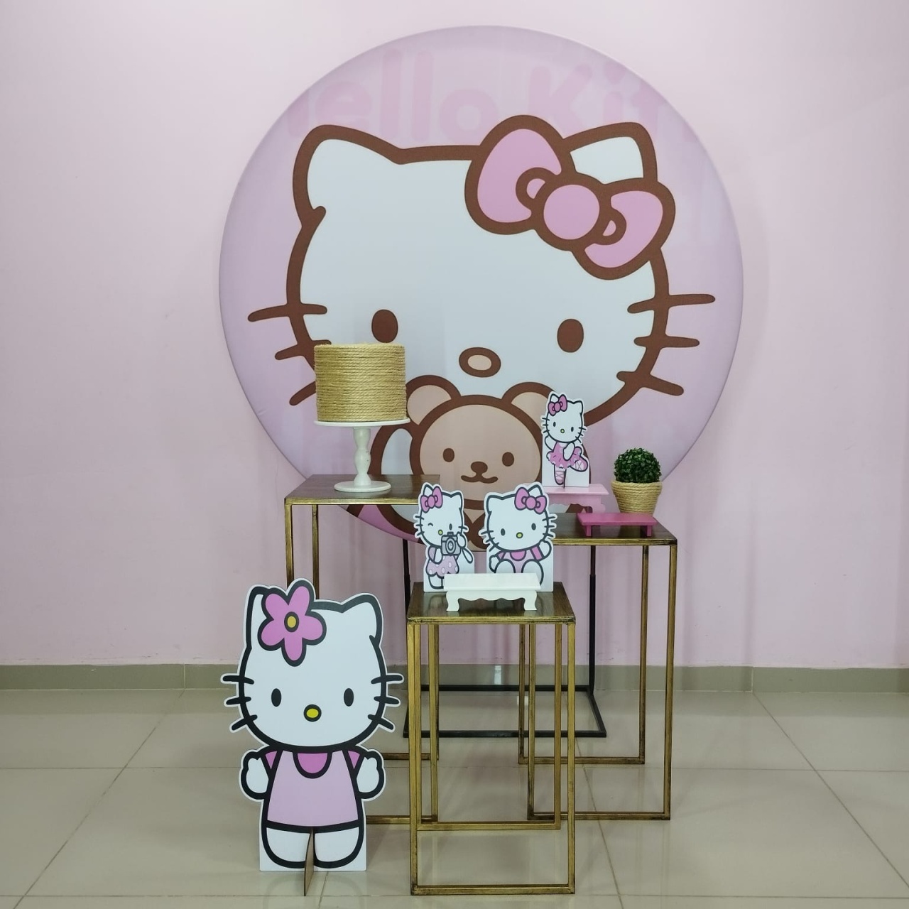 Kit Hello Kitty Numero 8 - pampegueemonte