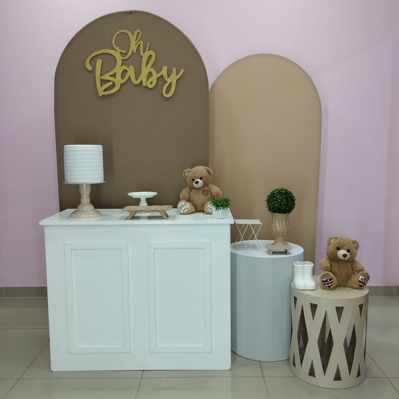 Kit Chá de Bebe Nude Numero 8 - pampegueemonte