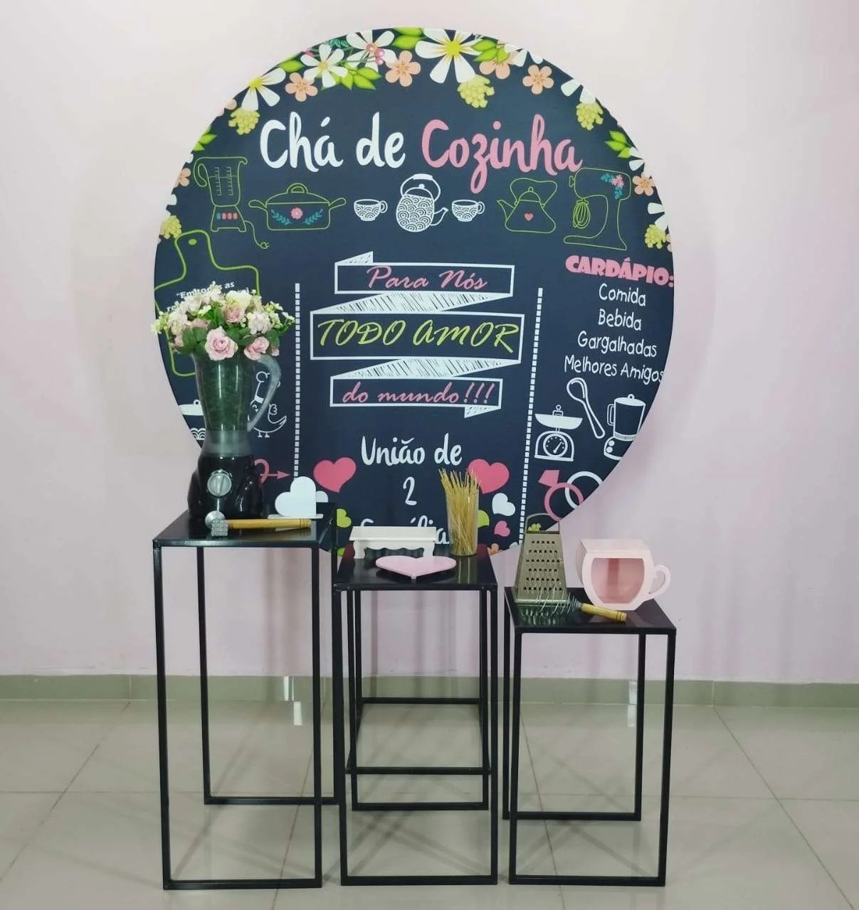 Kit Chá de Cozinha Numero 6 - pampegueemonte