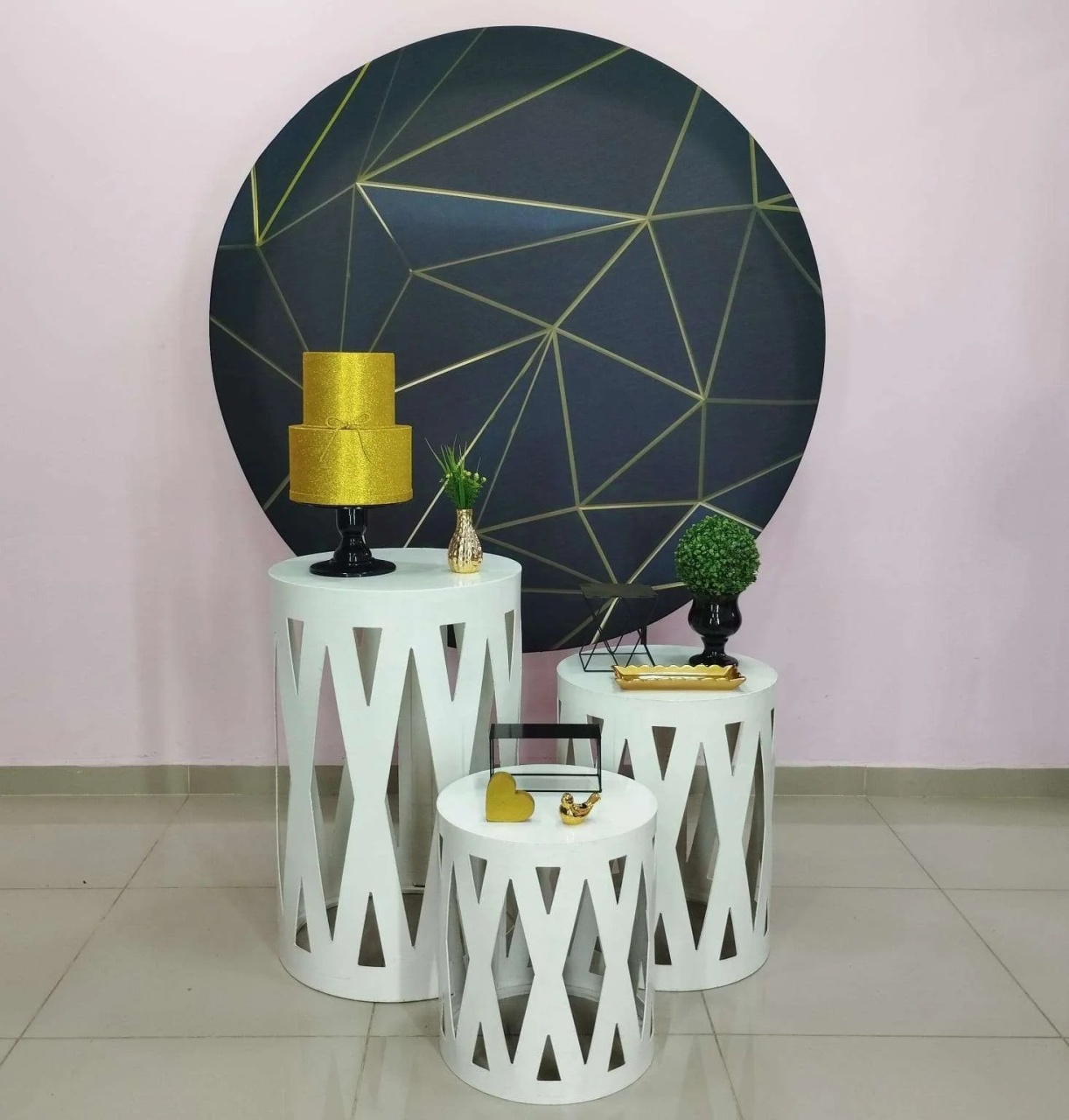 Kit Adulto Preto E Dourado Numero 11 - pampegueemonte
