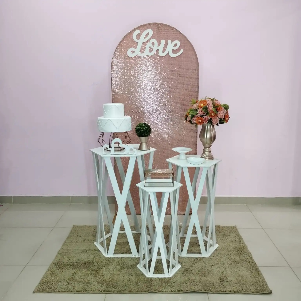 Kit Adulto Rose Gold Numero 3 - pampegueemonte