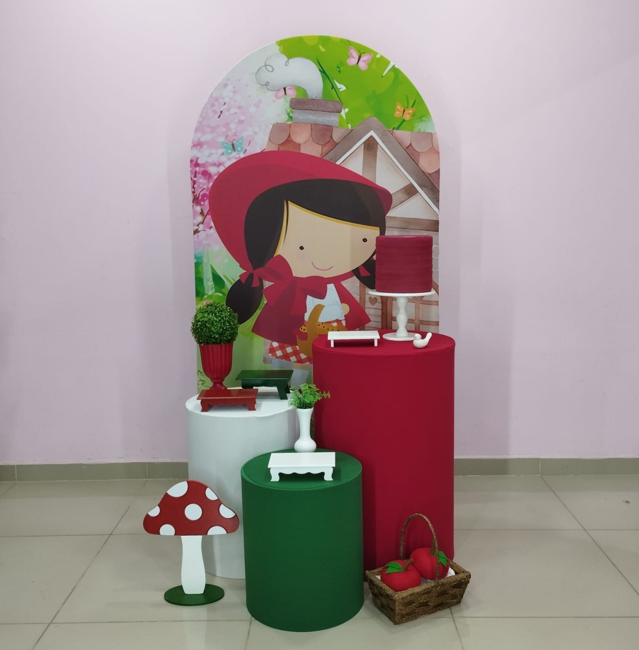 Kit Chapeuzinho Vermelho Numero 2 - pampegueemonte