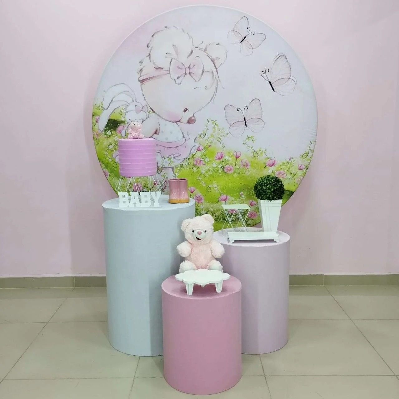 Kit Ursa Rosa Numero 9 - pampegueemonte