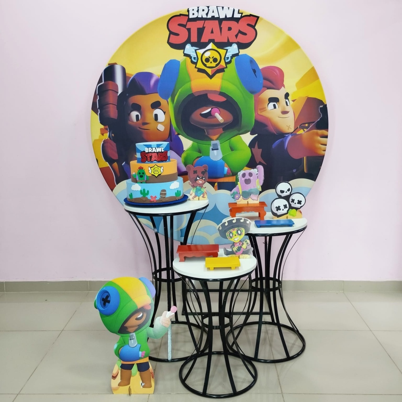 Kit Brawl Stars Numero 8 - pampegueemonte