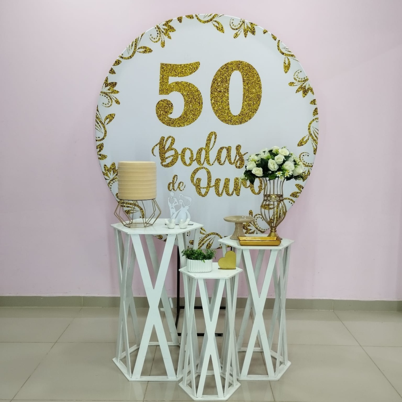 Kit Bodas de Ouro Numero 5 - pampegueemonte