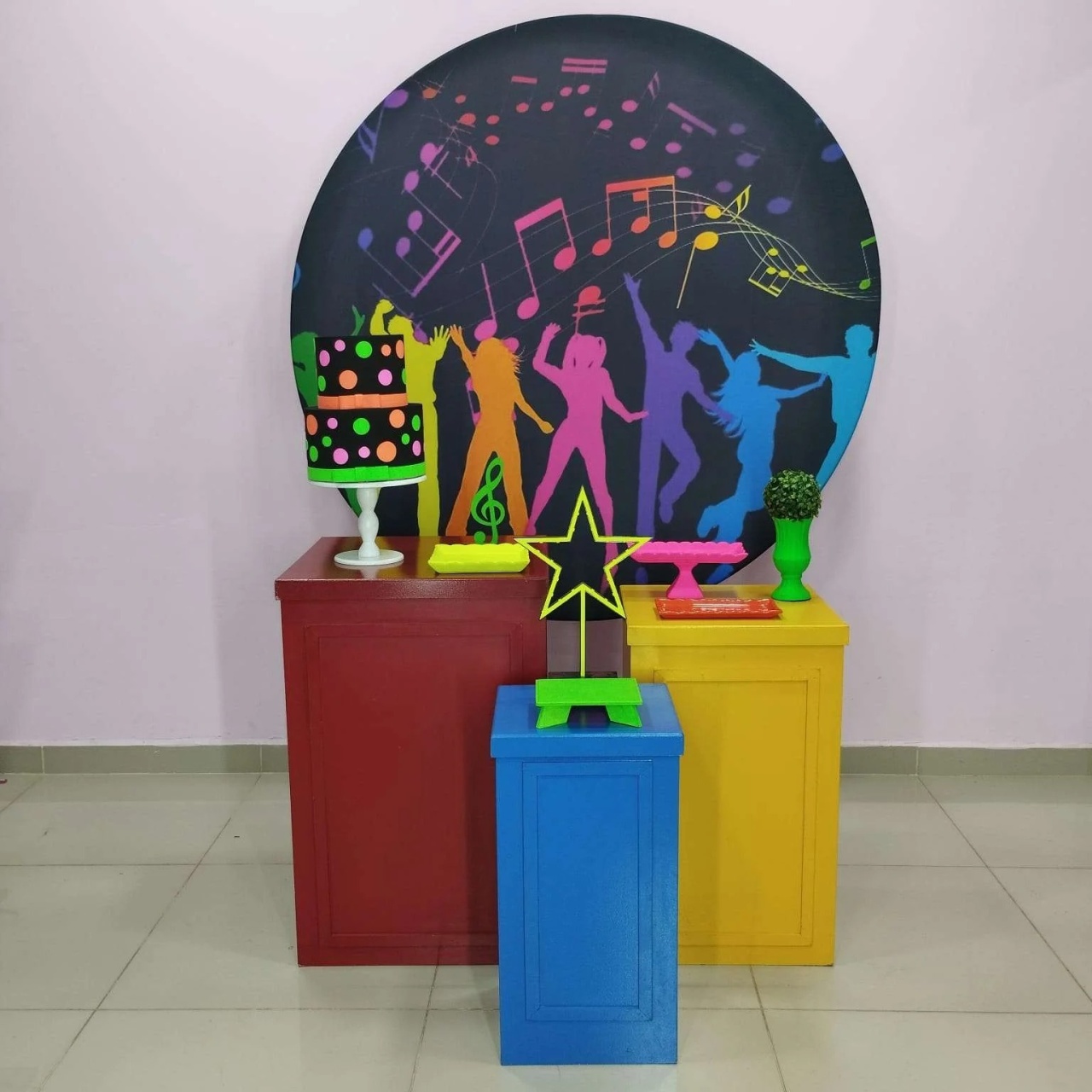Kit Neon Numero 12 - pampegueemonte