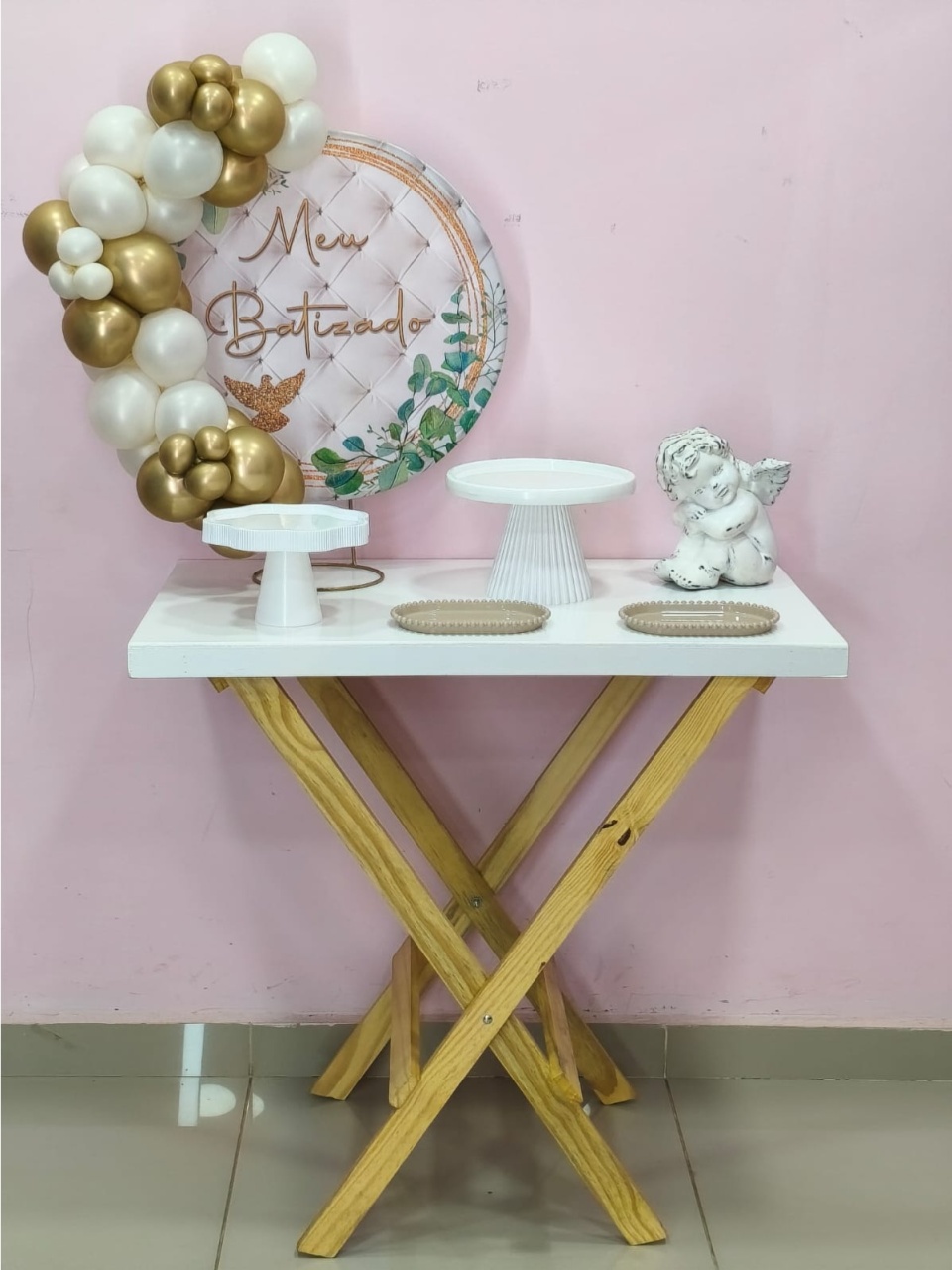 Mini Kit Batizado (Prata) - pampegueemonte