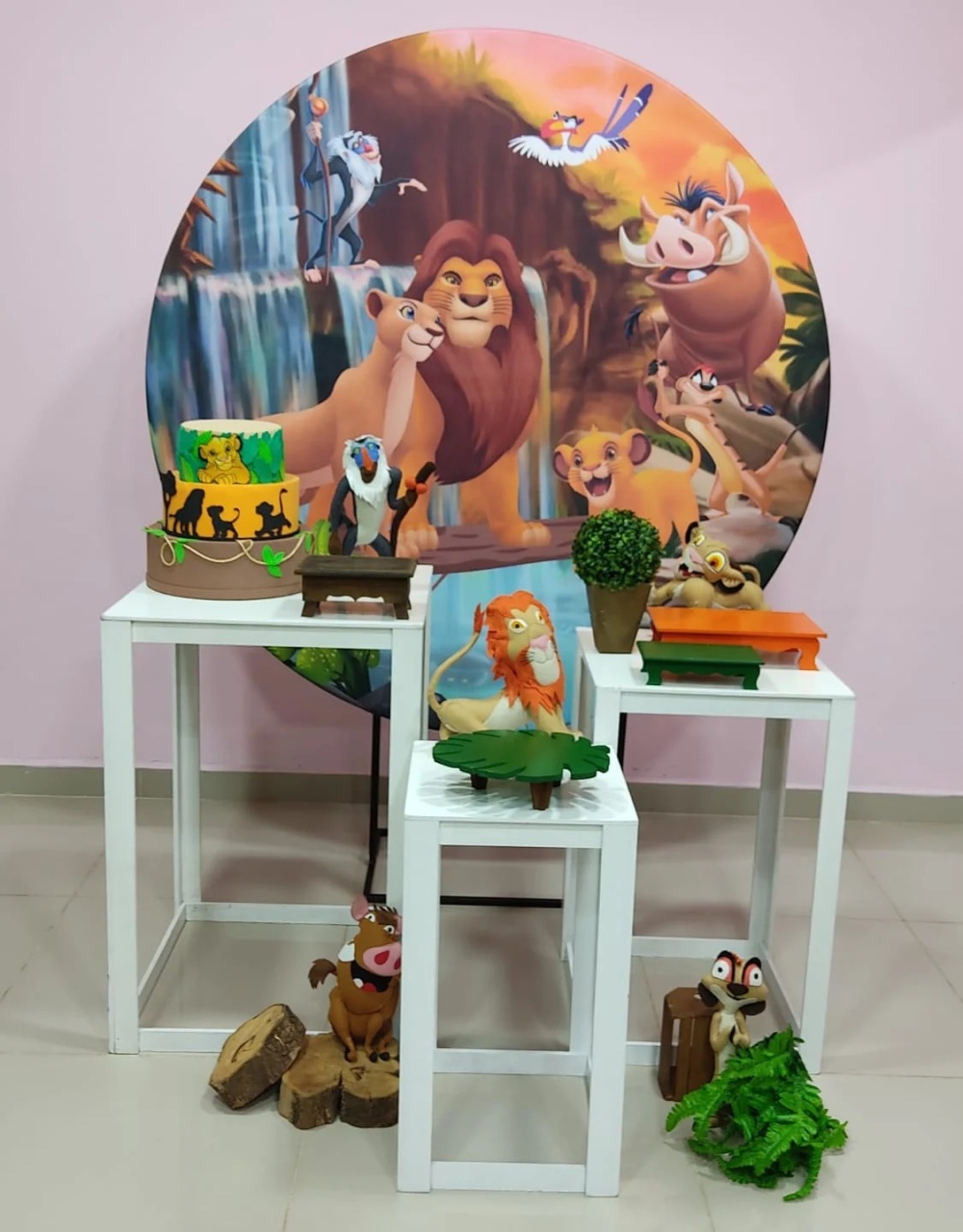Kit Rei Leão Numero 15 - pampegueemonte