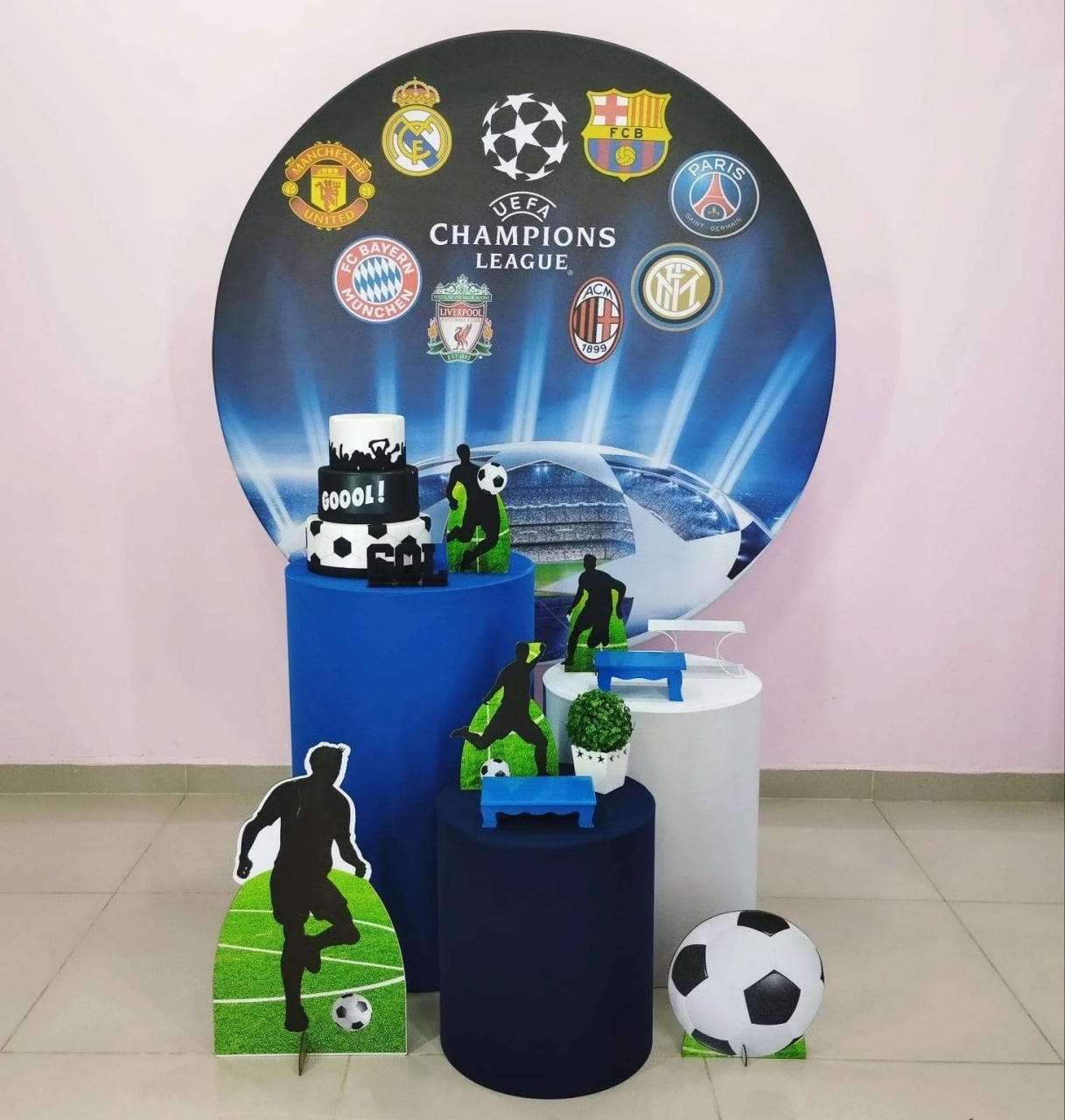 Kit Futebol Champions Numero 7 - pampegueemonte