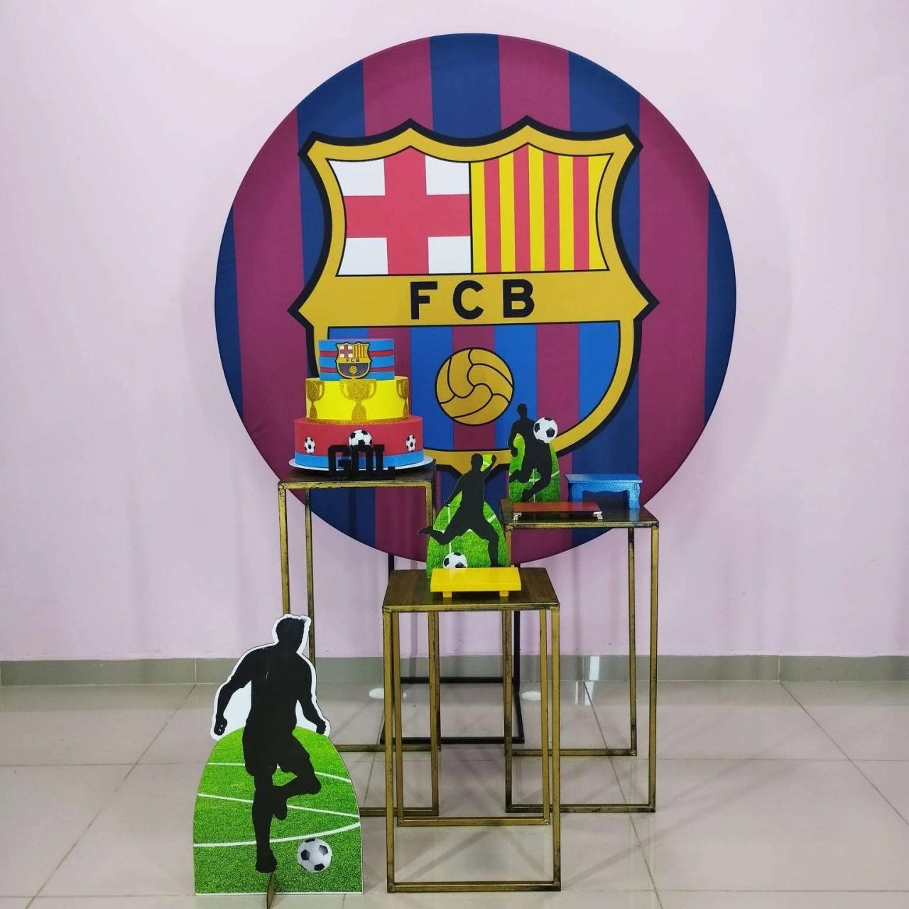 Kit Futebol Barcelona Numero 9 - pampegueemonte