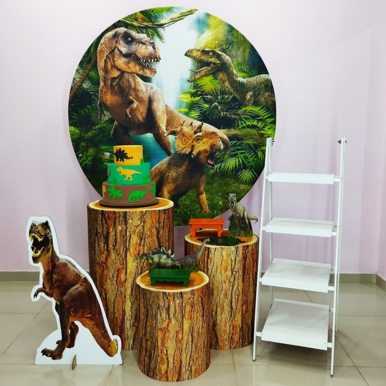 Kit Dinossauro Jurassic Park Numero 11 - pampegueemonte